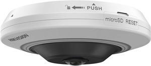 HlKVlSl0N DS-2CD2955G0-ISU 5MP Fixed Fisheye Network Camera, 1.05mm Lens, 180° fisheye View, Built-in Microphone, 1.05mm Lens, Replacement for DS-2CD2955FWD-IS