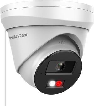 VIKYLIN 5MP IP Camera, PoE Outdoor Security Camera with Audio, Smart Hybrid Color Night Vision, AI Human Vehicle Detection, 2.8mm Lens Wide Angle, SD Card Solt, VK Series Add to Hik-Connect