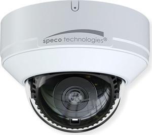 Speco-Technologies O4VD2 4MP Network PoE Dome IP Camera, TAA IP Camera, Outdoor Vandal Proof, 2.8mm Wide Angle, 65ft Night Vision, H.265, Compatible with Speco System, NDAA Compliant