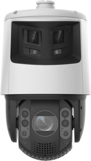 DS-2SE7C432MWG-EB/26 HIK 2 in 1 Tan-demVu 4MP 32X Optical Zoom PTZ POE IP Camera with Auto-Tracking, 6MP Panoramic PoE IP Camera with 24/7 Colorful Imaging, Human/Vehicle Detection, Work with HIK NVR
