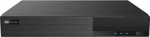 Titanium ED9308H5NV-8P-3NB NVR 8CH(8POE) 80/80Mb 4K HDMI/VGA Audio 1 SATA (HDD Not Included) NDAA Network Surveillance Recorder