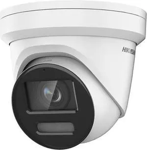kvson IP Camera DS-2CD2387G2-LU 4K 8MP Acusense PoE Security IP Turret Dome Camera, 247 Full Color Night Version, 2.8mm Lens, IP67, WDR Built in Mic, English Version Compatible with Hik Vision NVR