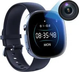 32GB Hidden Camera Watch 1080p with Playback,HD1080P Hidden Camera with Time Display,Nanny Camera,Mini Cam