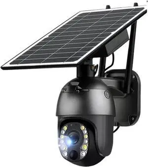 2K 50X Optical Zoom Security Solar Camera 4G SIM Wireless Outdoor Two Way Audio Surveillance WiFi PTZ Motion Detection IP Camera(50X WiFi Camera 128)