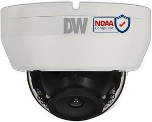 DW Digital Watchdog DWC-VSDG04BI MEGApix 4MP Network PoE Turret Dome IP Camera, Spectrum IPVMS License Not Included, Outdoor Vandal Proof, 2.8mm Wide Angle, H.265, 100ft Night Vision, NDAA Compliant