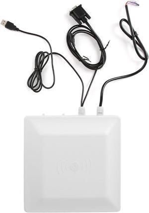 UHF Passive Electronic Tag RFID Parking Lot Remote Access Control Reader Head (5 Meters Without Network Type US Plug)