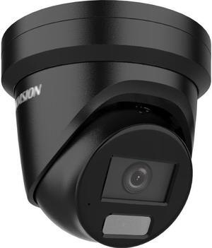 HIKV DS-2CD2386G2H-IU 2.8mm Black 8MP Darkfighter Turret PoE IP Camera, Perimeter Protection, Face Capture, Human/Vehicle Detection, F1.0 Aperture, Built-in Mic, Upgrade&Enhancement of DS-2CD2386G2-IU