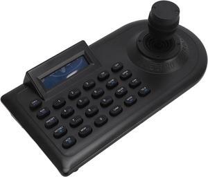 PTZ Controller, Control 32 DVR 256 Dome 3D Joystick Keyboard with LCD Screen, Simple Camera Keyboard for Wide Range of Uses (US Plug) [Video Game]