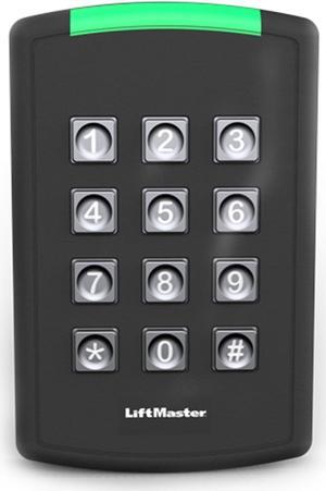 Liftmaster SRDRKP Smart Reader Keypad Cloud Based Control with The myQ Community app and myQ Community Web Portal, Black