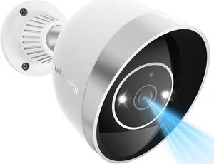 2K Security Cameras Wireless Outdoor, 9000mAh Battery Powered WiFi Surveillance Camera for Home Security with Motion Detection, Spotlight Siren Alarm, 2-Way Talk IP66, Cloud Storage
