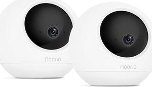 Noorio Indoor Security Camera, 2K&4K Pan-Tilt 360° View WiFi Cameras for Baby Monitor, Motion Detection Pet Camera, Night Vision, Work with Alexa