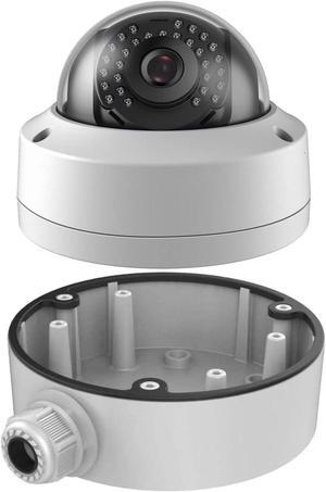 DS-2CD2183G2-I 8MP IP PoE Dome Camera, 2.8mm Lens, 3-Axis, WDR, IP67, IK10, H.265+ Compatible with Hik Vision IP Camera NVR System, Bundle with CB110 DS-1280ZJ-DM18 LTB347 Conduit Base