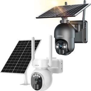 Xega 4G LTE Cellular Security Camera with SIM Card XG07&S20