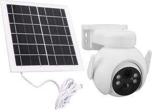 4MP Security Cameras Outdoor, PTZ Camera, Solar Security Camera Outdoor with Solar Panel, Solar Powered with Color Night Vision