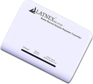 LATNEX RC-S120 Simplex Repeater Controller - DMR Crossband Repeater and Radio Voice Recorder Connects to Virtually Any UHF, VHF Handheld, Base, Two Way, Amateur Ham or Mobile Radio