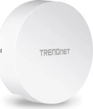 AC1300 Dual Band PoE Indoor Wireless Access Point, 867Mbps WiFi AC + 400Mbps WiFi N Bands, MU-MIMO, Repeater Mode, Traffic Management, Easy Installation, White, TEW-823DAP