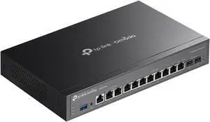 TP-Link Omada ER7412-M2 Multi-Gigabit VPN Router | Quad-core | 2X 2.5G Ports | 1x USB 3.0 Port