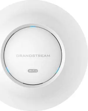 Grandstream 4x4 802.11ax Wi-Fi 6 AP, AX6000, 2 x 2.5 Gbe Ports, HE160 GWN7664E