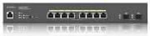 EnGenius Cloud Managed ECS2510FP 8-Port Multi-Gigabit L2+ PoE+ Switch with 240W & 2 SFP+ Uplink Ports