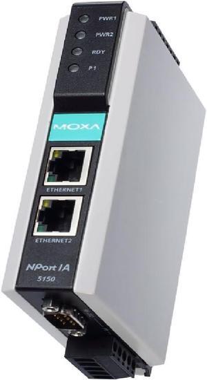 Moxa NPort IA-5150I Device Servers -1-Port RS-232/422/485 Device Server, Single IP and 2 KV Optical Isolation