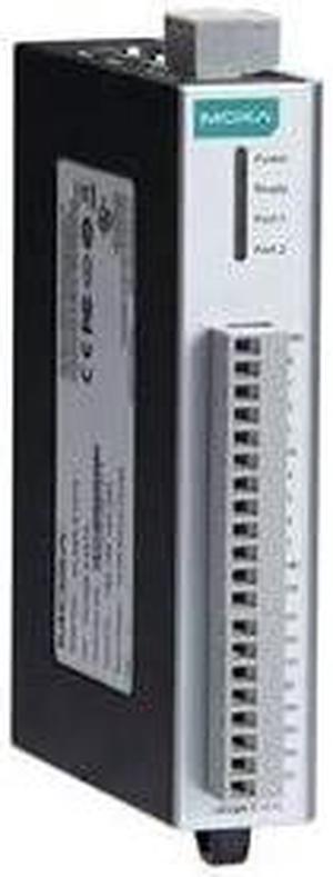 ioLogik E1214 ethernet- Universal 2-Port Ethernet Switch I/O, 6 DIs, 6 relays, -10 to 60°C Operating Temperature (Moxa)