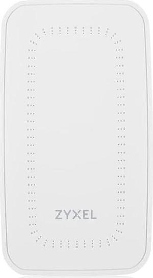 Zyxel WiFi 6 AX3000 Wireless Gigabit Wall Access Point | 3 GbE PT Ports (1 PoE) | Cloud, App, Direct or Controller Management | 1 Year Nebula Pro Included | POE+ Powered | WAX300H