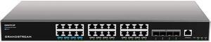 GRANDSTREAM GWN7813P Manageable Layer Switch (Layer) 3 Rackable. Ports: 24x GbE RJ45 PoE 802.3 AF/at, 60W per Port, 4X SFP+, Redundant PSU Optional Brand