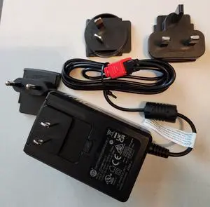 Sierra Wireless Semtech AirLink 6001503 AC Adapter for The XR60 Router, 24 VDC (Red Connector)