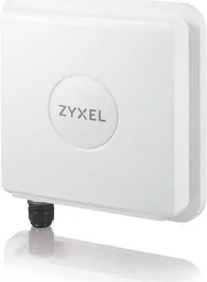 Zyxel 4G LTE-A Cat.6 Router with PoE | Nebula Cloud Management | LTE7461N |Outdoor Design for Reliable Connection | Heavy Duty IP68 Enclsoure | 300Mbps | Remote Management | Easy Installation