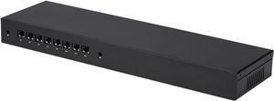 Qotom Soft Router 1U Rack 8X i225V 2.5G B3 LAN Ports RS232 16GB RAM 256GB SSD Core i5-8260U Processor Onboard
