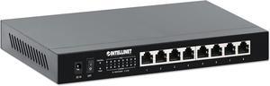 Intellinet 8-Port 2.5G Poe+ Ethernet Switch - 100W Power Budget, Power Output up to 30W Per Port, Unmanaged, Wall Mountable, Fanless - for Computer Networking Hub, Desktop, 3 Yr Mfg Warranty  561938