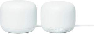 Google Nest Wifi - Home Wi-Fi System - Wi-Fi Extender - Mesh Router for Wireless Internet - 2 Pack