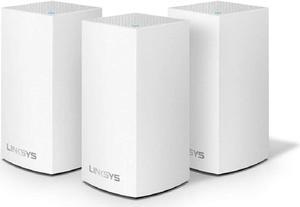Linksys Velop Mesh Home WiFi System, 4,500 Sq. ft Coverage, 30+ Devices, Speeds up to (AC1300) 1.3Gbps - WHW0103
