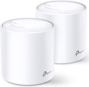 TP-Link WiFi 6 Mesh WiFi, AX3000 Whole Home Mesh WiFi System (Deco X60) - Covers up to 5000 Sq. Ft., Replaces WiFi Routers and Extenders, Parental Control, 2-pack