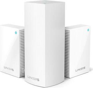 Linksys Velop Plug-in Home Mesh WiFi System, Up to 5,000 Sq. Ft, WiFi 5 Router + WiFi Extender Bundle - WHW0203P