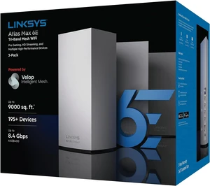 Linksys MX8503 Atlas Max 6E Tri-Band Mesh Wi-Fi 6E System (3 Pack) Linksys MX8503 Atlas Max 6E Tri-Band Mesh Wi-Fi 6E System (3 Pack)