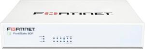 FortiGate-80F Firewall - 8 GE RJ45 Ports, 2 RJ45/SFP Shared Media WAN Ports, Integrated WiFi-6 (802.11ax) (Appliance Only, No Subscription) (FG-80F)