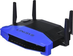 Linksys WRT1900AC Dual-Band+ Wi-Fi Wireless Router with Gigabit & USB 3.0 Ports and eSATA, Smart Wi-Fi Enabled to Control Your Network from Anywhere