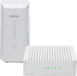 Internet Failover Bundle with 5G Cellular Router & WiFi 6 Mesh | DOCSIS 3.1 Modem + 5G Router with SIM Card Slot | WiFi 6 Router with Mesh WiFi | Model #s CODA (Modem), D60 5G (5G Router)