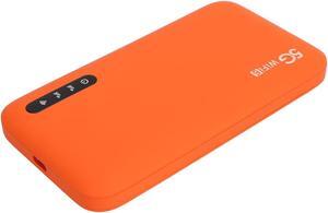 5G High Speed WiFi6 Mobile Hotspot Router with SIM Card Slot 6100mAh Battery Band Portable Router for Travel
