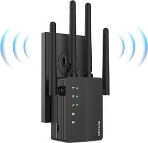 WiFi Extender with Ethernet Port, Covers Up to 12880 Sq.ft and 105 Devices, WiFi Extender Signal Booster with Dual Band 5GHz/2.4GHz, Long Range WiFi Repeater for Home, WiFi Booster Extender