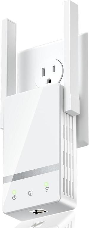 2025 WiFi Extender, 10000 sq.ft Internet Extender WiFi Booster, Long Range Wireless Repeater Signal Amplifier for Home, Mesh Wi-Fi 99% Faster | Broader Than Ever, Support 55+ Devices, 1-Tap Setup