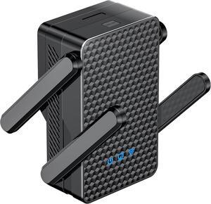 2025 WiFi 6 Extender Signal Booster, 3Gb/s Internet Booster Extender Long Range up to 12k sq.ft and 256 Devices, Dual-Band Wireless WiFi Repeater 10X Faster Broader Than Ever, Easy Setup