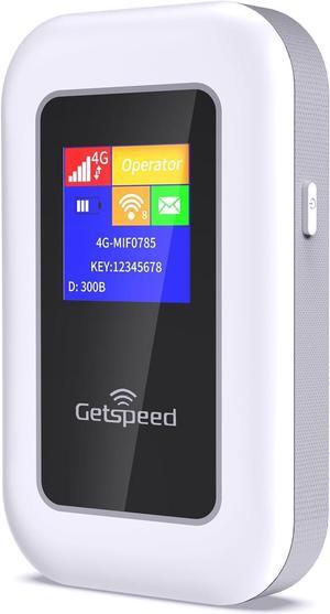4G LTE WiFi Mobile Hotspot,Portable WiFi Router,No SIM Card Needed,10 Connected Devices,Pocket Worldwide Wireless Network Device for Travel in 100+ Countries