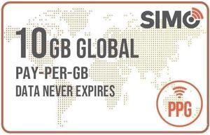 Solis Global Pay-Per-GB Card 10GB
