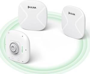 3 Pack Wireless Bridge Gigabit WiFi Bridge Outdoor, Dual Band Point to Point Wireless Bridge, WiFi 5 Wireless Access Point, 5KM Long Range Extend Internet to Shop Barn Farm, 4x15dBi Antenna, IP65