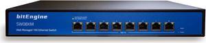 8-Port 10 GbE Smart Web Managed Ethernet Switch, Support 10G/5G/2.5G/1G/100M Auto-Negotiation, 160Gbps Bandwidth Ethernet Switch