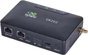InHand Networks CR202 4G LTE CAT6 Pocket Portable Wi-Fi Router,Smart VPN Router,Travel Hotspot, Access Point, Extender, 5000 mAh Battery, Verizon,T-Mobile,AT&T cetified.