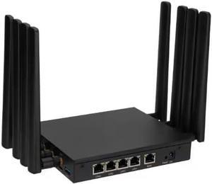 5G mmWave OpenWrt Sim Router - Dual Band WiFi 6-5X Carrier Aggregation - MU-MIMO - Quectel RM530N-GL Modem - Compatible with AT&T-T-Mobile-Verizon