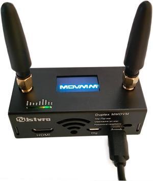 Upgraded MMDVM Duplex Hotspot Radio WiFi Digital Voice Modem Work UHF VHF Dual Band Support DMR Dstar YSF P25 Fusion Raspberry Pi Zero W Two Colors OLED